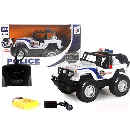 Remote Control Police Jeep