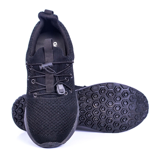 Goldstar Black Sports Shoes For Men G10G205