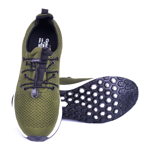Goldstar Olive Sports Shoes For Men G10G205