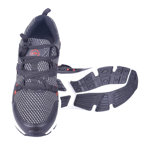 Goldstar Black Shoes For Men G10-302