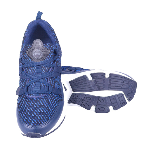 Goldstar Navy Blue Shoes For Men G10-302