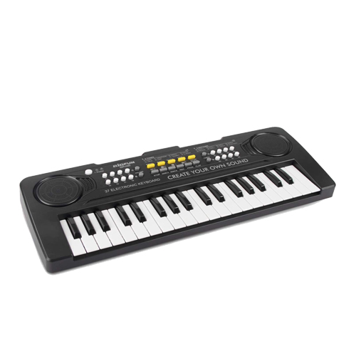 Kids Piano Toy Keyboard with Mike Aux USB Birthday 1 2 3 4 Years Old Kids 24 Keys Multifunctional Toy Piano