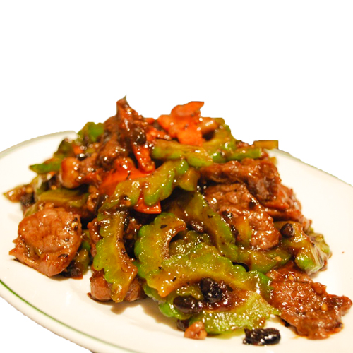 Beef in Black Bean Sauce (Serve with plain rice)