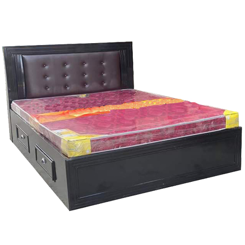 King Size Bed with stoarge and  leather Comfort