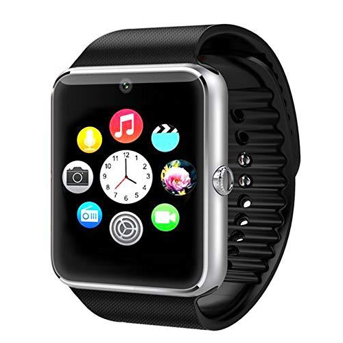 Nfc Gt08 Bluetooth Smartwatch For Android/Ios-Black