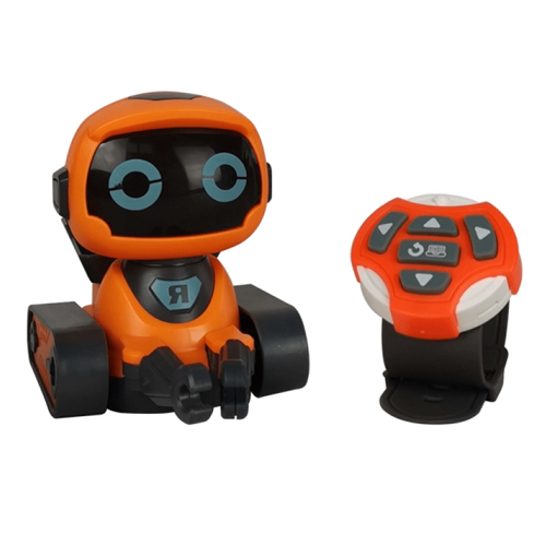 Cartoon Smart Watch Remote Control Toy Rc Robot With Led Gift Toy Walking Robot For Children