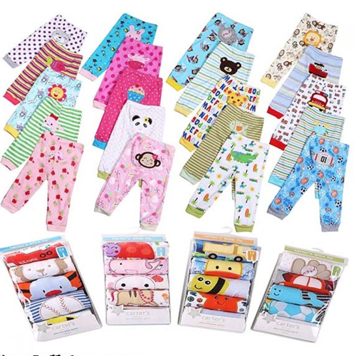 Cotton 5 Pcs Pack Summer Trousers For Baby Boy And Girl