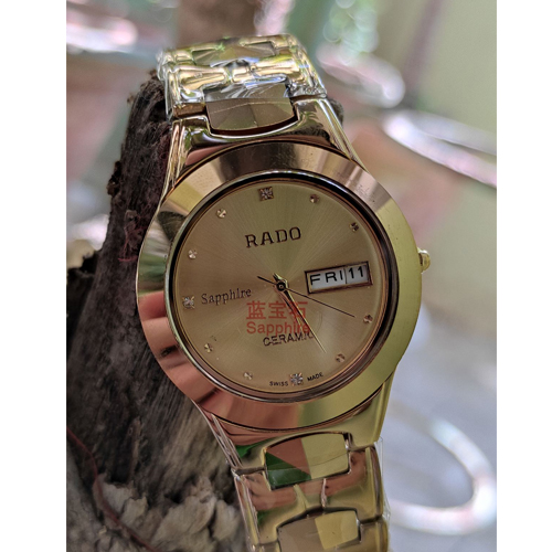 Golden Rado Sapphire watch