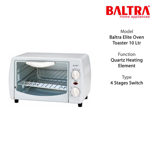 Baltra Oven Elite 10 Ltr 1000 Watt BOT 901