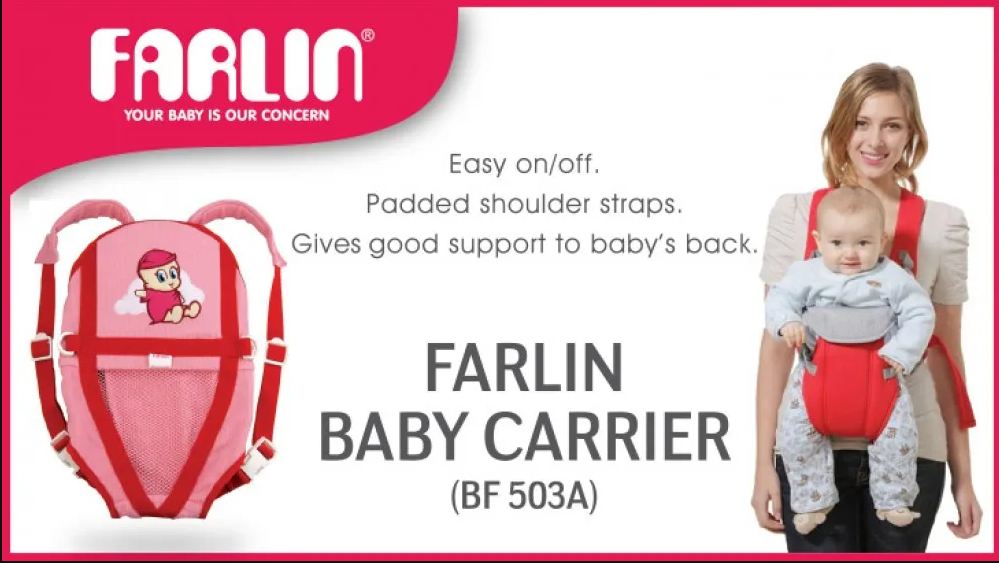 Farlin Baby Cuddler or baby Carrier Bag