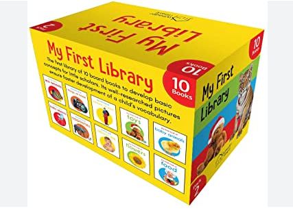 My First Library Children Board Book