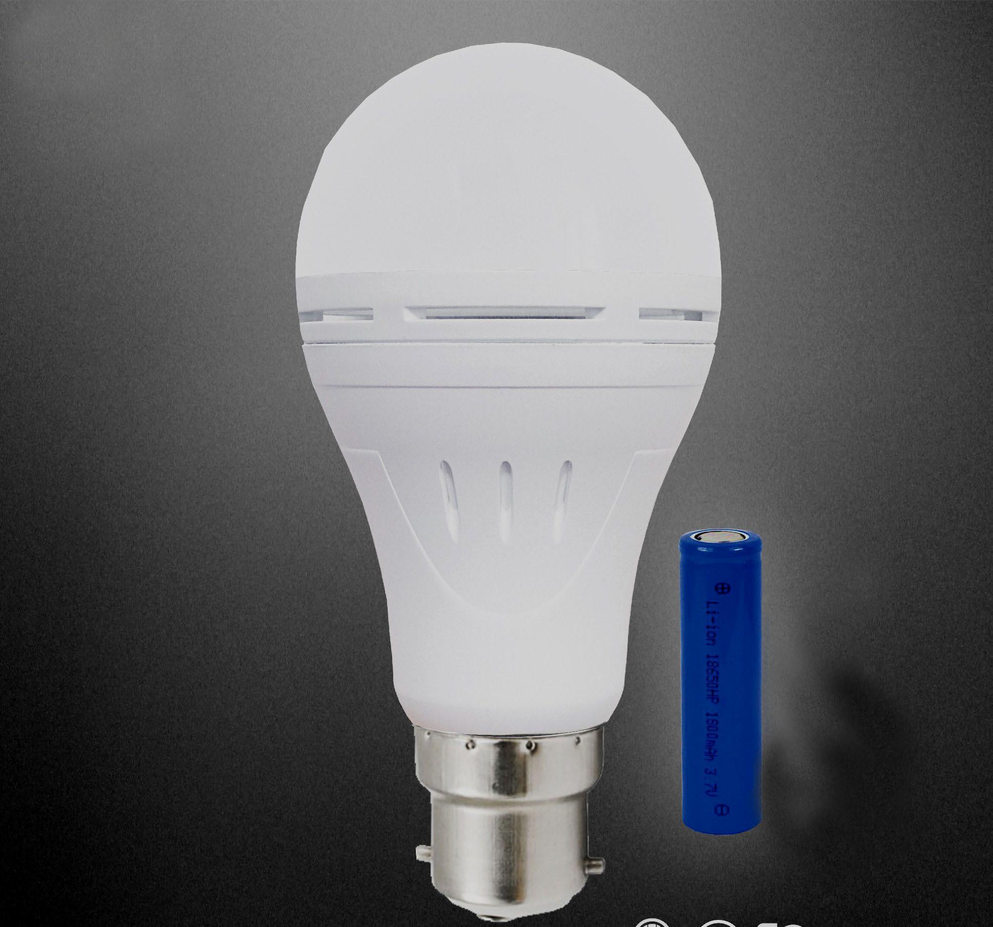 15W Rechargeable LED Bulb AC/DC Emergency Light Bulb
