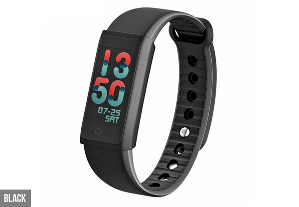 Multi-Color Display Heart Rate & Blood Pressure Detection Fitness Tracker