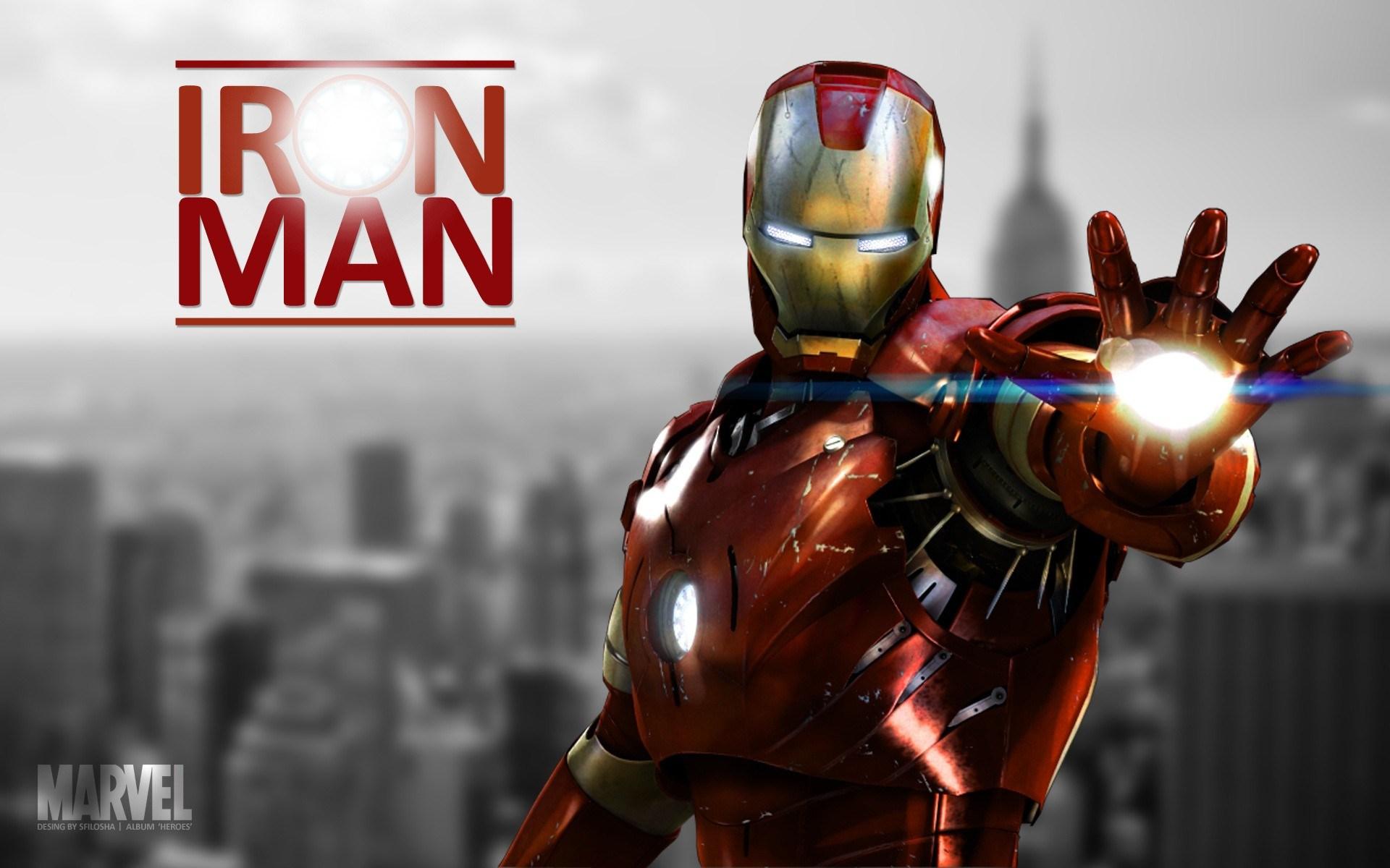 Iron man Sticker For Laptop Screen Background design