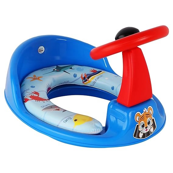 Ferrari Soft Kids Toilet Trainer Baby Potty Seat With Ferrari Handle And Back Support Toilet Seat