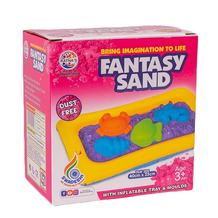 Kids Fantasy Sand Wonder 500 Grams with Inflatable Tray