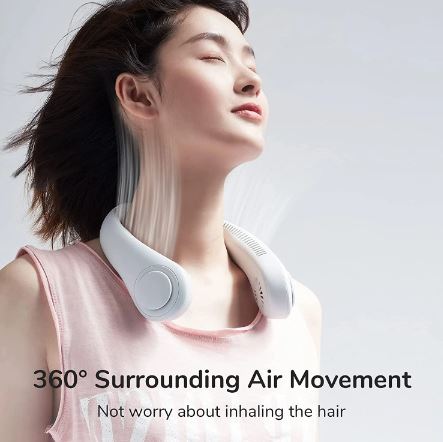 Portable Rechargeable Personal Neck Cooling Fans For Indoor Outdoor Travel